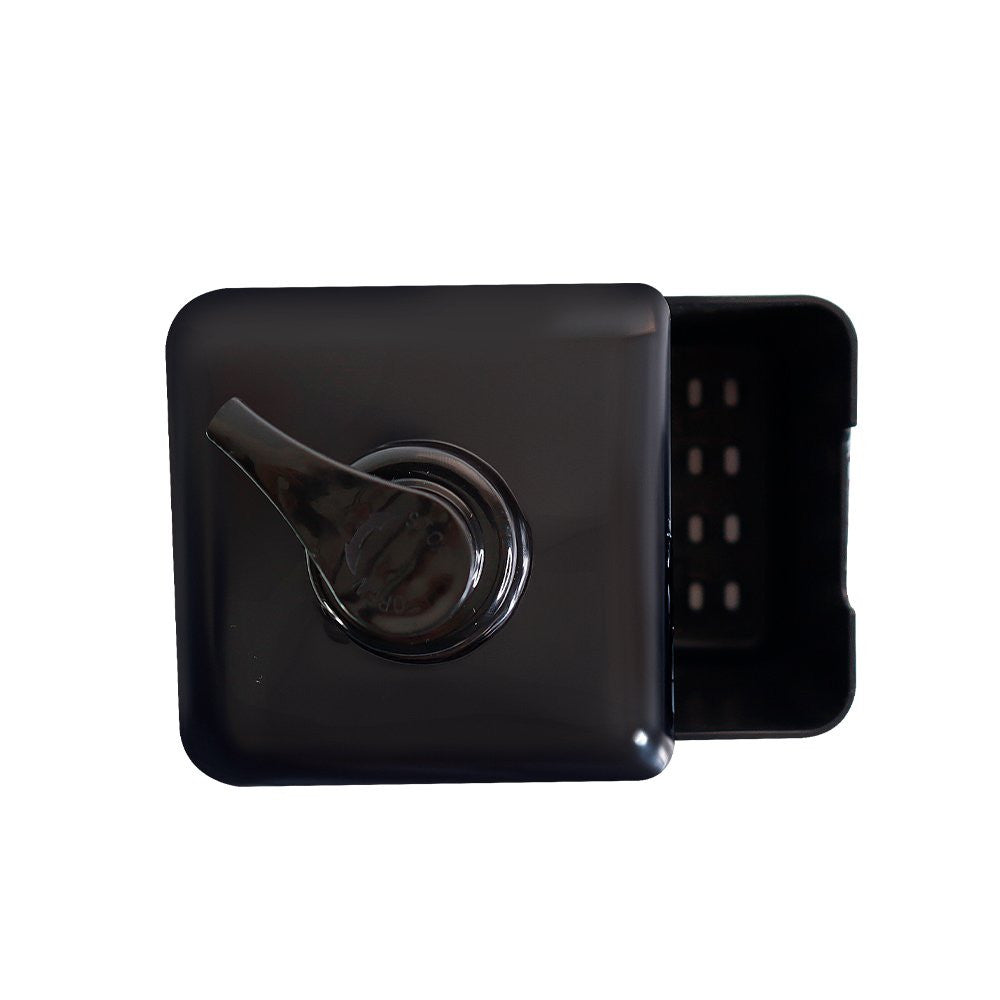 Porta Detergente E Esponja Com Bico Dosador Rattan Preto