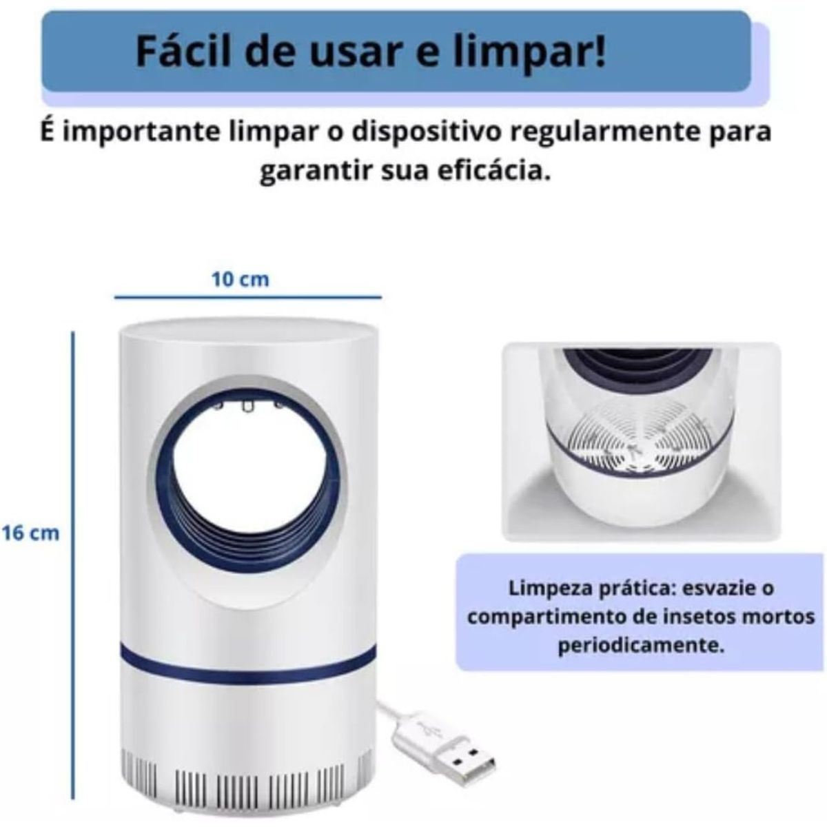 Abajur Luminária Mata Matadora De Moscas Mosquitos Pernilongos Abajour Led Anti Insetos