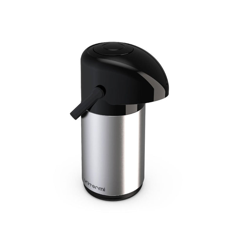 Garrafa Térmica Inox 600ml Bomba De Pressão Unitermi - Presente Park