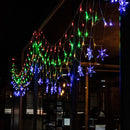 Cordão Pisca Pisca Led Rede com Estrela 120L 3,5M x 50CM 8 Modos 110V Natal Casamentos Festas