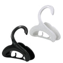 Kit 2 Cabide Multiuso Organizador para Bolsa Boné Cinto e Acessórios Plástico Resistente com Ganchos