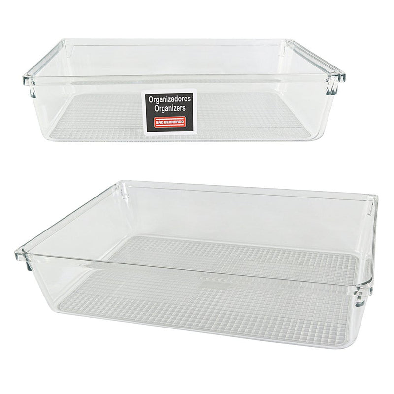 Organizador de Gavetas Transparente 23x15 - Presente Park