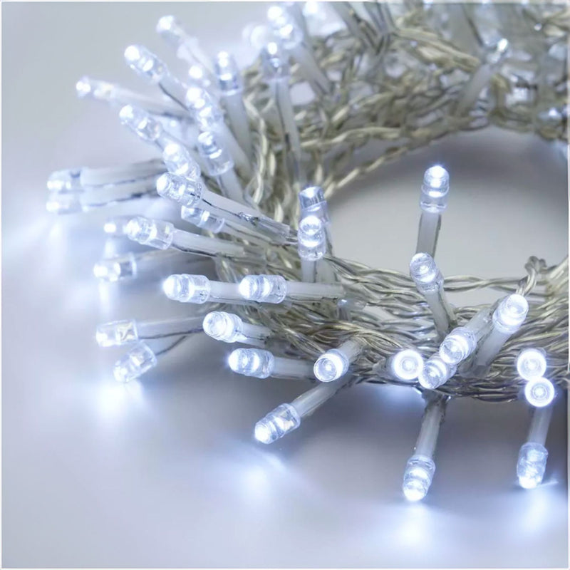 Cortina 6M Luz Led 320 Lampadas Rede Pisca Pisca de Natal Gota 110V Tomada 8 Modos