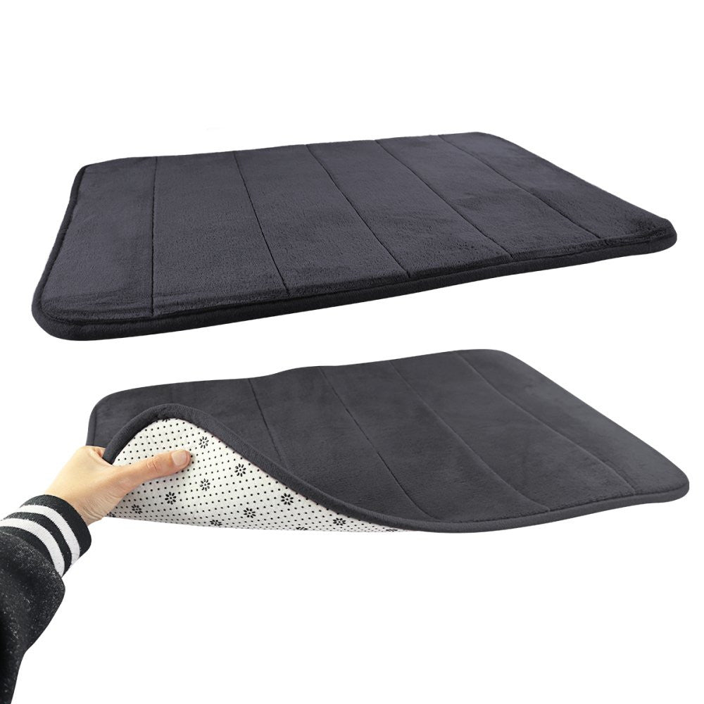 Tapete Soft para Banheiro Antiderrapante 40x60cm - Preto