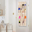 Sapateira Suspensa Infantil para Porta Organizador de Sapatos Vertical com 20 Bolsos 10 Pares