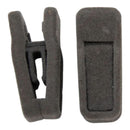 Kit 20 Presilhas de Veludo e Plástico para Cabides - Fixação Segura e Removível