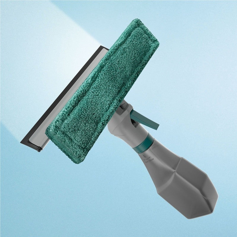 Rodo Limpa Vidros Spray Vidro Movél Sala Spin Mop 3 Em 1 - Presente Park