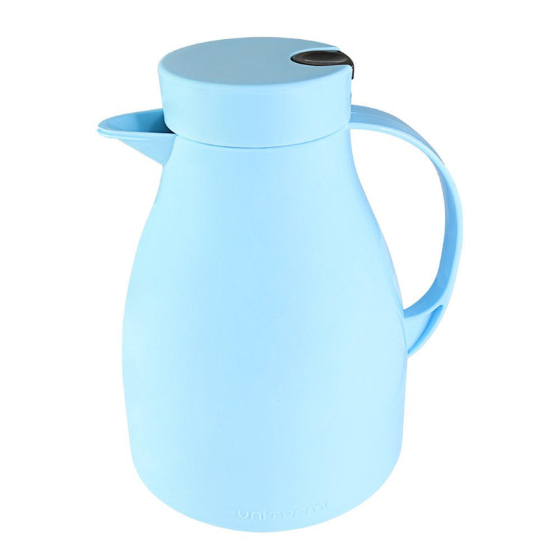 Kit Garrafa Paris 500ml Garrafa Fano 250ml e Pote Dosador 300ml Unibaby Azul - Presente Park