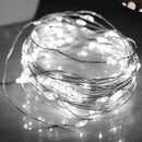 Cordão Pisca Pisca Led Fio de Fada 20L 2M Bateria Iluminação Natal Casamento Ano Novo