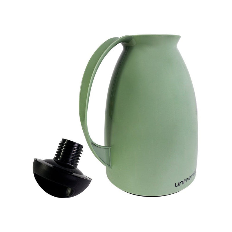 Kit Garrafa Termica Café Prático com Açucareiro com Colher e Suporte para Filtro - Verde - Presente Park