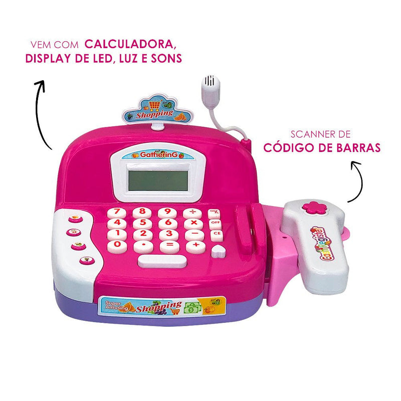 Caixa Registradora com Luz e Som - Presente Park