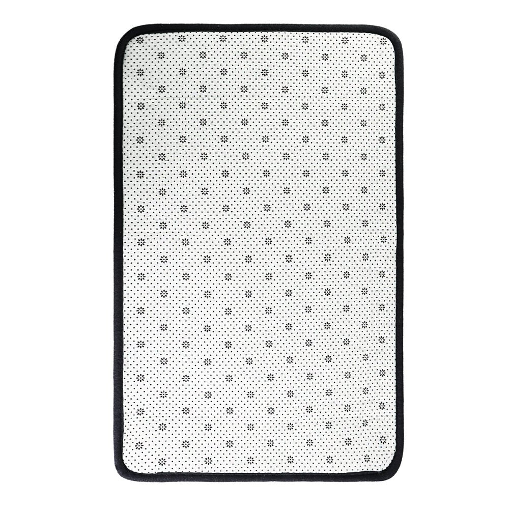 Tapete Soft para Banheiro Antiderrapante 40x60cm - Preto