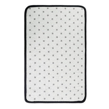 Tapete Soft para Banheiro Antiderrapante 40x60cm - Preto