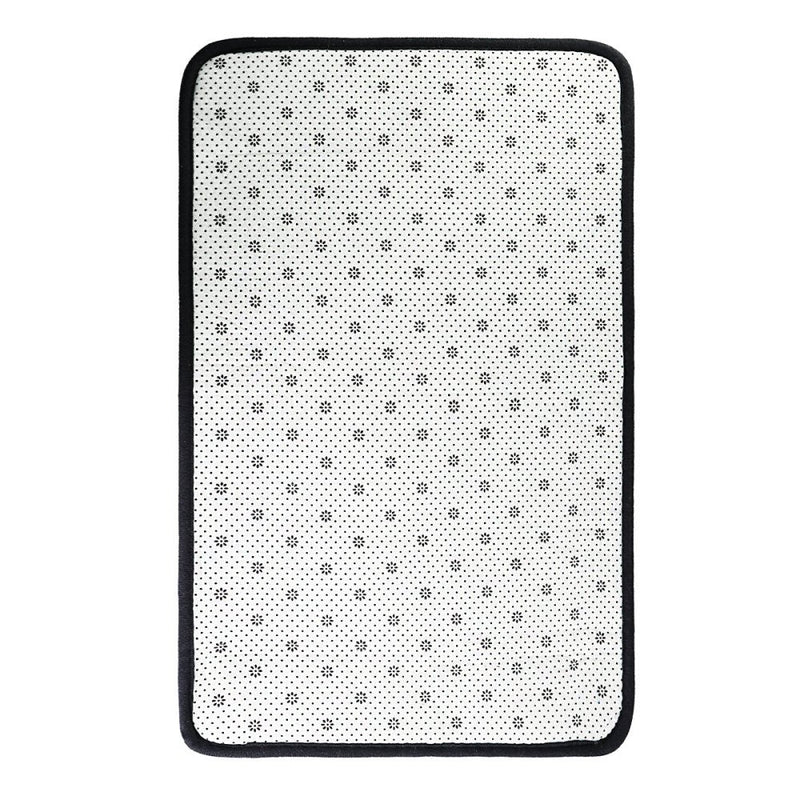 Tapete Soft para Banheiro Antiderrapante 40x60cm - Preto - Presente Park