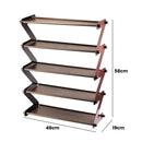 Sapateira Organizadora 5 Andares 10 Pares de Sapatos Calçados Tênis Plástico Multiuso