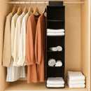 Sapateira Organizador de Armário 6 Divisórias Dobrável Multiuso para Sapatos Calçados Tênis