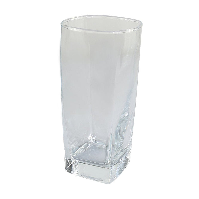 Jogo 6 Copos Quadrado Texas Vidro 320ml - Presente Park