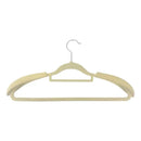 Kit 10 Ombreiras de Veludo para Cabide Slim Antiaderente Premium para Blazer Terno Jaqueta