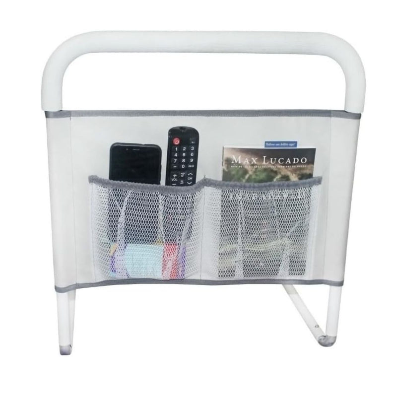 Grade Proteção Cama Reforçada Barra De Apoio Para Idosos Objetos Stand Up Segurança - Presente Park