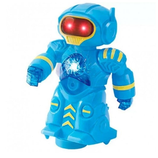Brinquedo Infantil Robô Bate e Volta com Luz e Som