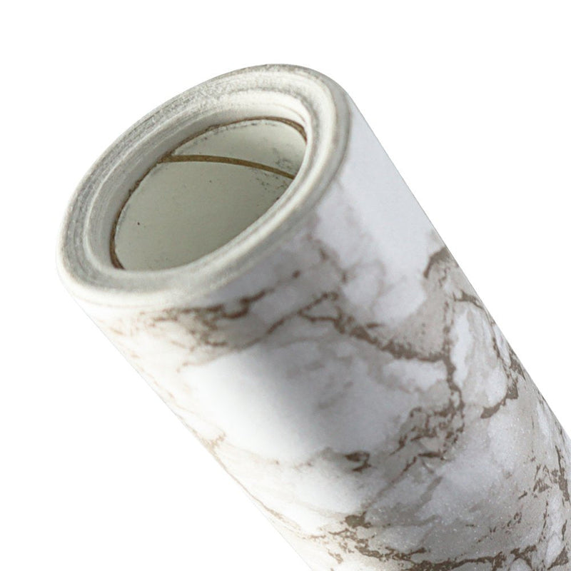 Papel de Parede PVC Marmorizado Cinza - Presente Park