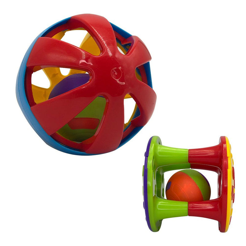 Conjunto com Torre e Bola Chocalho - Presente Park