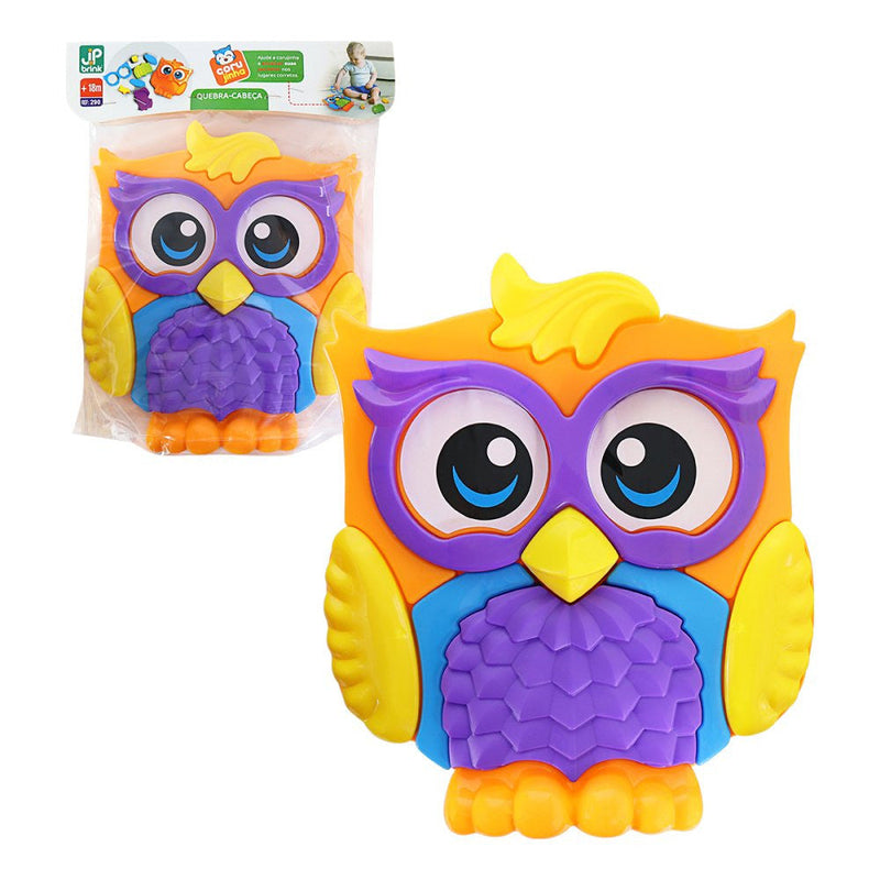 Brinquedo Quebra-Cabeça Corujinha - Presente Park