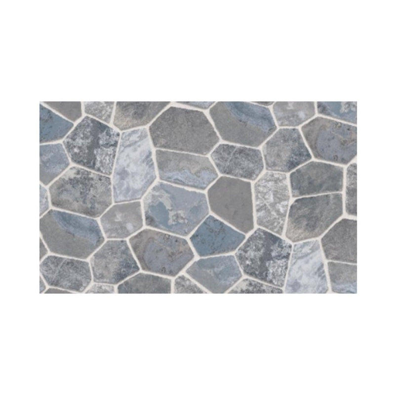 Papel de Parede 5MX45CM PVC Pedras Cinzas - Presente Park