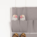 Sapateira Suspensa para Porta Organizador de Sapatos Vertical com 20 Bolsos 10 Pares Multiuso