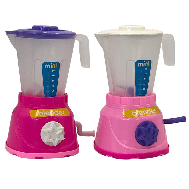 Mini Liquidificador Infantil com Copo Removível e Manivela Giratória - Presente Park