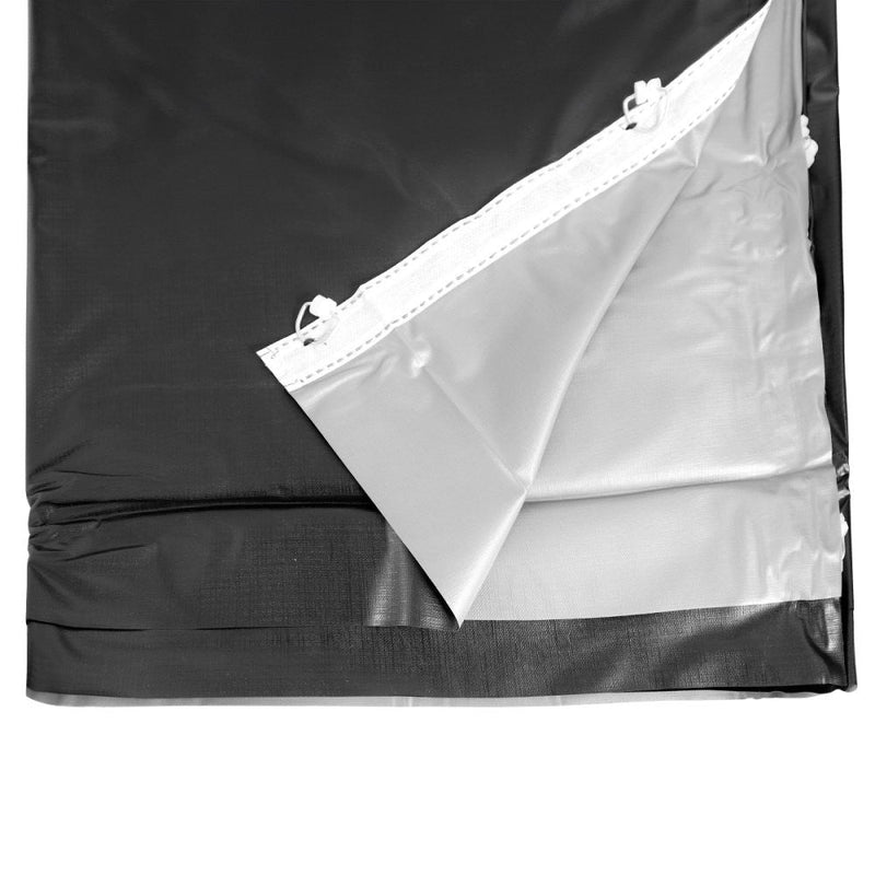 Cortina Blackout Preto - 200x140cm - p/ trilho - Presente Park