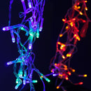 Pisca Pisca Led Cortina 320L 3x3M 8 Modos 110V Tomada Iluminação Natal Casamentos Ano Novo