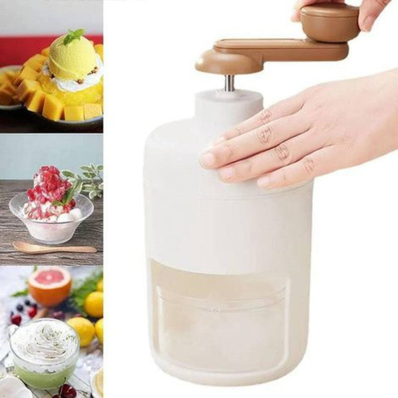 Triturador de Gelo Com Manivela Multiuso Para Drinks - Presente Park