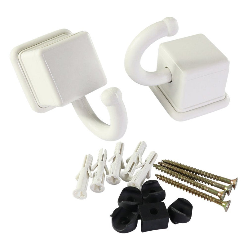 Kit Acessórios de Banheiro com 5 Peças Branco - Presente Park