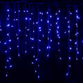 Cordão Pisca Pisca Led Cascata 200L 5M x 70CM 8 Modos 110V Tomada Natal Ano Novo Casamentos