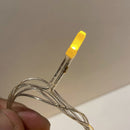 Cordão Pisca Pisca Led 100 Lampadas Leitosas 10M 8 Modos Iluminação Natal Casamentos Festas