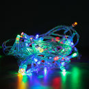 Cordão Pisca Pisca Led 50 Lampadas 5M Pequena Gota 110V 8 Modos Iluminação Luz Natal