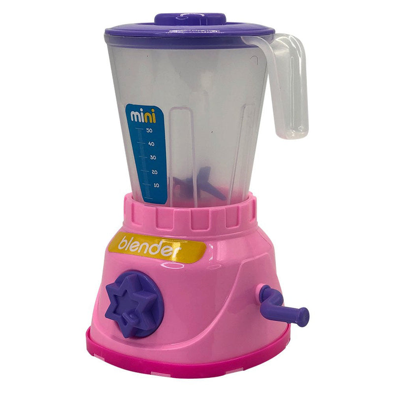 Mini Liquidificador Infantil com Copo Removível e Manivela Giratória - Presente Park