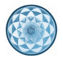 Jogo 6 Taças Diamond 330ml Vidro Reforçado Bico de Jaca Luxo para Água Vinho Suco