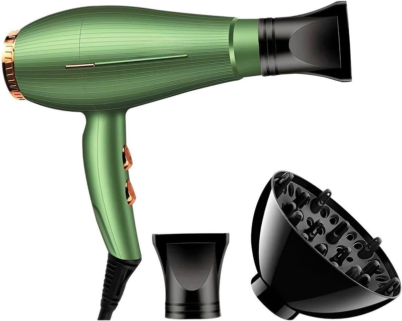 Secador de Cabelo 220v ou 110v com Difusor e Bico Profissional 3500W com Fio Potente