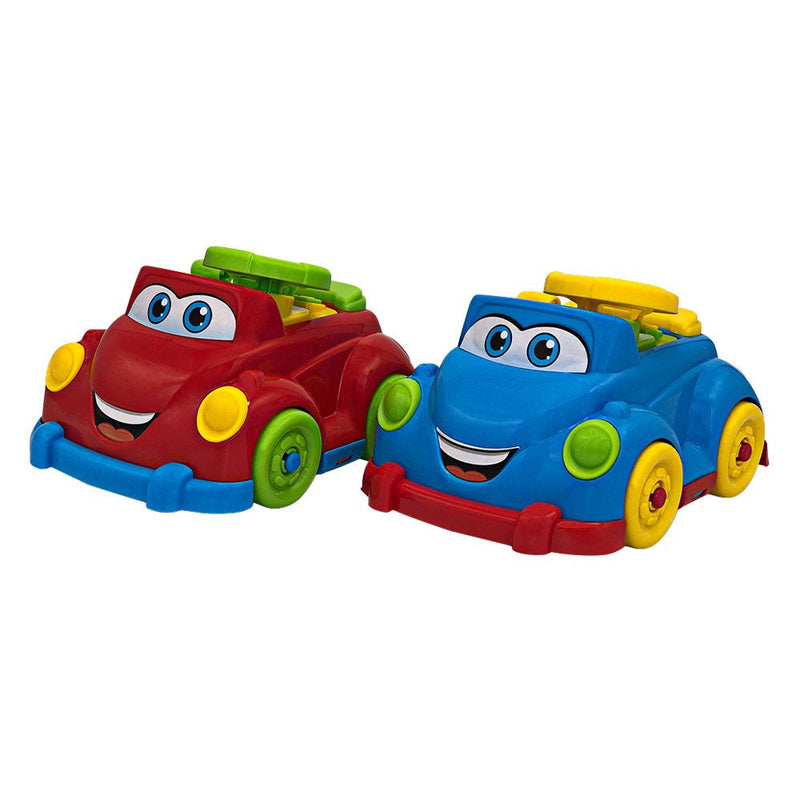Carrinho Baby Driver com Pecinhas que fazem Barulho Colorido - Presente Park
