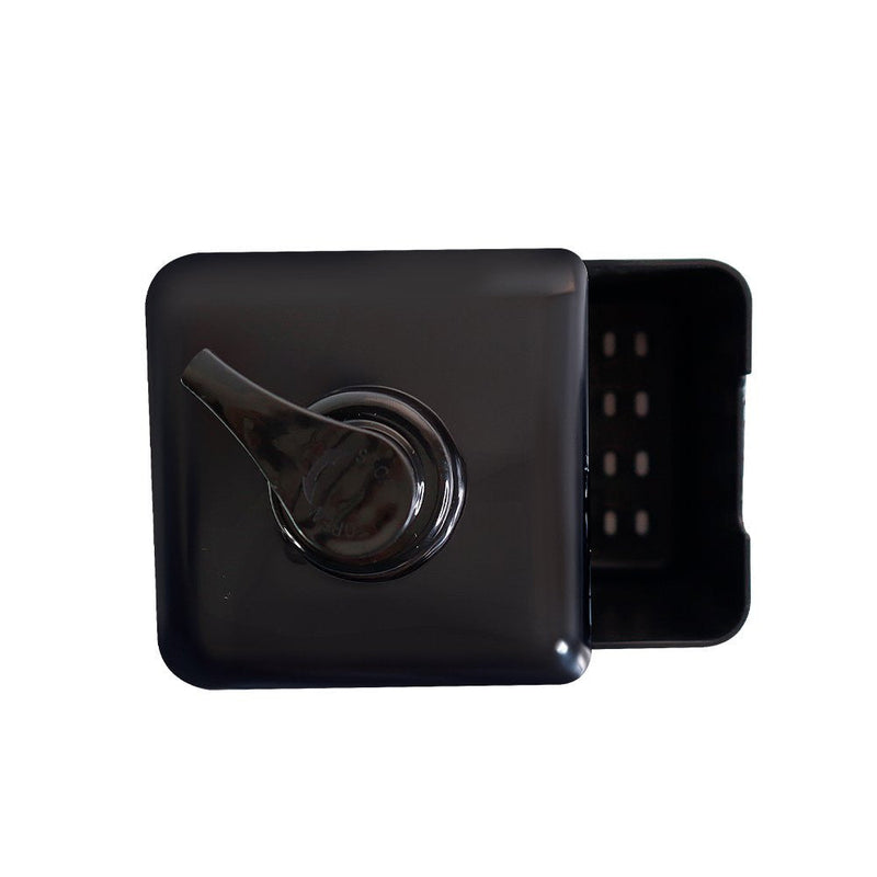 Porta Detergente E Esponja Com Bico Dosador Rattan Preto - Presente Park
