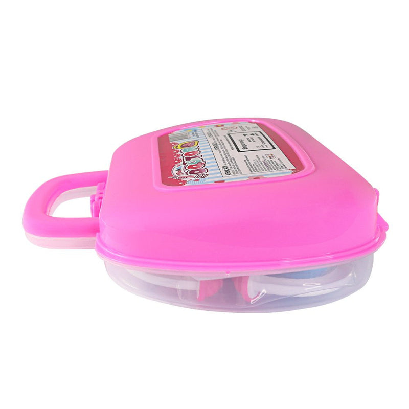 Maleta Rosa de Médico com Acessórios 11 Peças - Presente Park