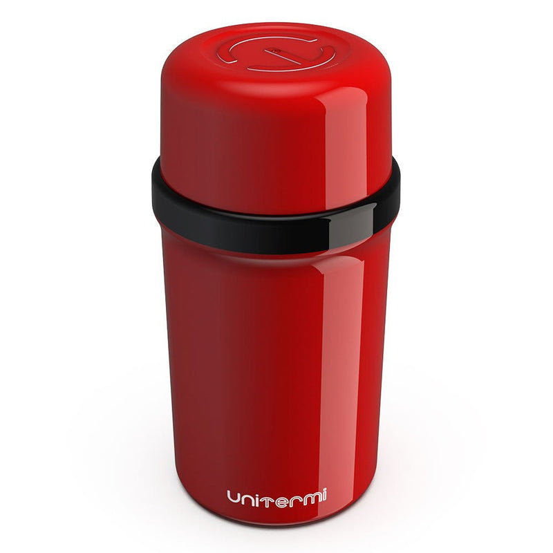 Garrafa Térmica Unitermi 250ml para Café Chá Água Leite - Vermelha - Presente Park