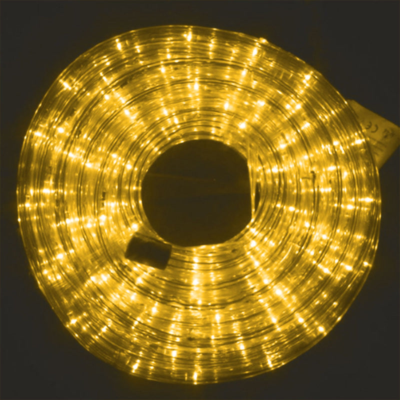 Mangueira Pisca Pisca 162 Leds 110V 10M 2W Tomada Iluminação Decoração Natal Natalina