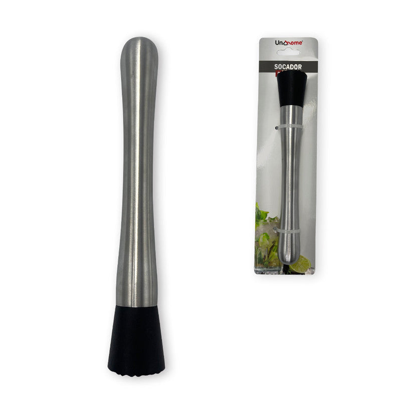Macerador Socador De Caipirinha Para Drinks E Cozinha Inox - Presente Park