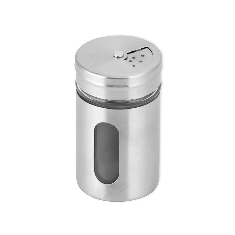 Porta Tempero Saleiro Pimenteiro Inox Regulagem - Presente Park