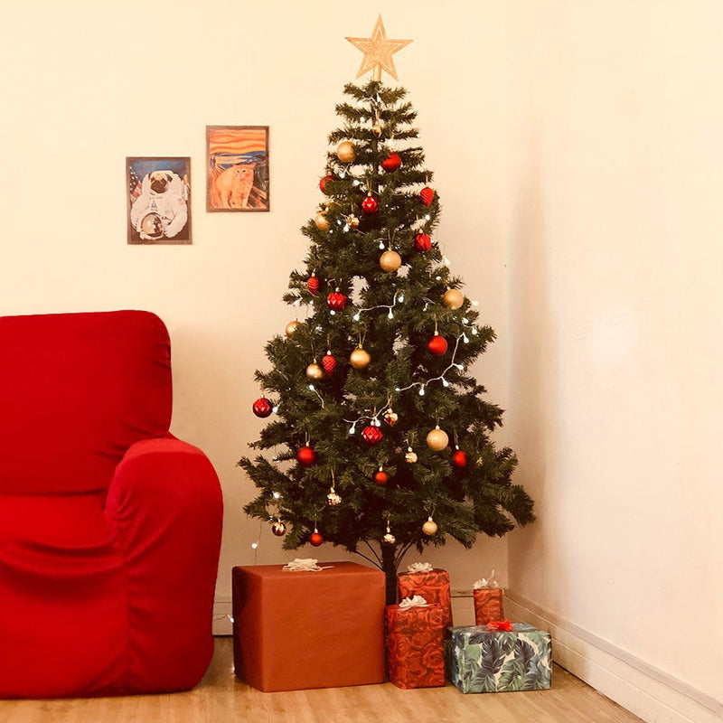 Árvore De Natal Pinheiro Luxo 1,80 Altura 750 Galhos - Presente Park