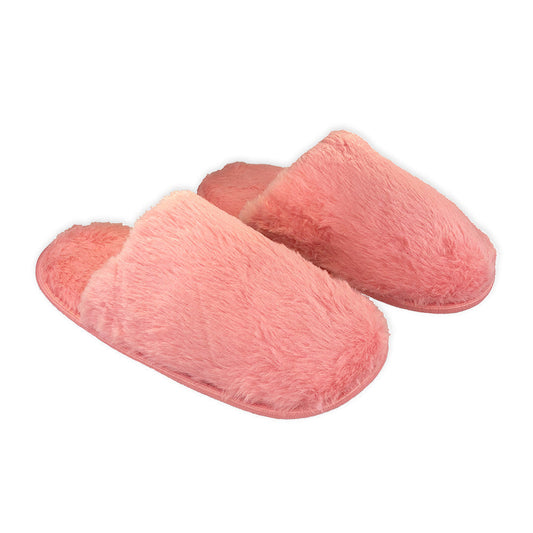 Pantufa Feminina Felpuda Rosa