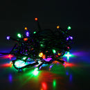 Cordão Pisca Pisca Led 50 Lampadas 5M Formato Pequena Gota 8 Modos 110V Tomada Decoração Natal